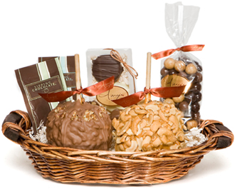 Gourmet Two Apple Holiday Gift Basket