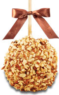 Chopped Almond Caramel Apple
