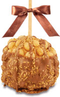 Macadamia Coconut Turtle Caramel Apple