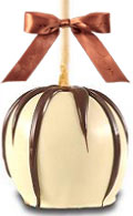 White Dunked Caramel Apple