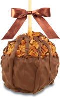 Pecan Turtle Caramel Apple