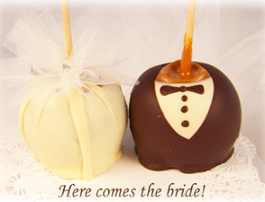Bride & Groom Wedding Apples