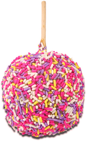 Sprinkle Mix Caramel Apples