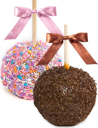 Sprinkle Mix Caramel Apples