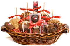 Large Valentines Basket