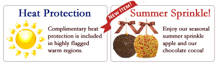 Heat Protection & NEW Summer Sprinkle Apple