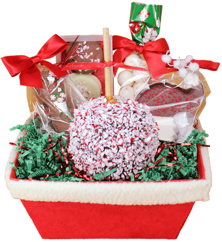 Santa Tray Gift Basket