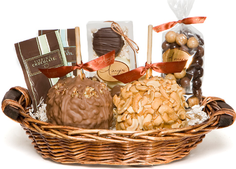 Gourmet Two Apple Holiday Gift Basket
