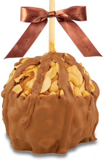 Cashew Turtle Caramel Apple W/Belgian Chocolate