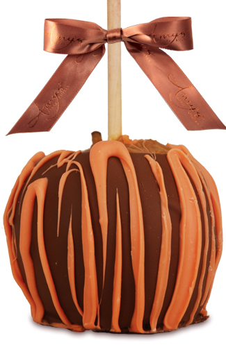 Dark Dunked Caramel Apple W/Orange Drizzle