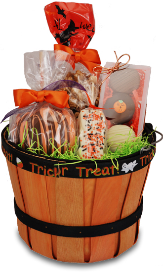 Gourmet Halloween Basket