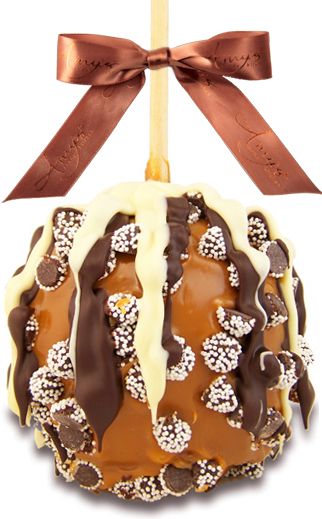 Non-Pareil Caramel Apple W/Belgian Chocolate