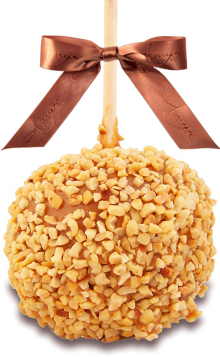 Classic Peanut Caramel Apple