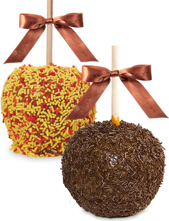 Sprinkle Mix Caramel Apples